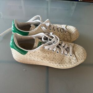 Rare Adidas Stan Smith Scaled Leather Snake - Women’s Size 6.5